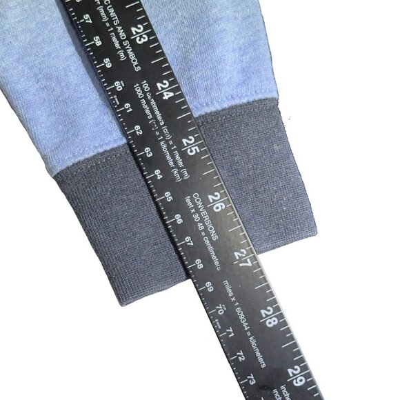 Vans Women's Size Large Illuminati With Cross Bones Blue Long Sleeve Sweater L - Picture 4 of 8